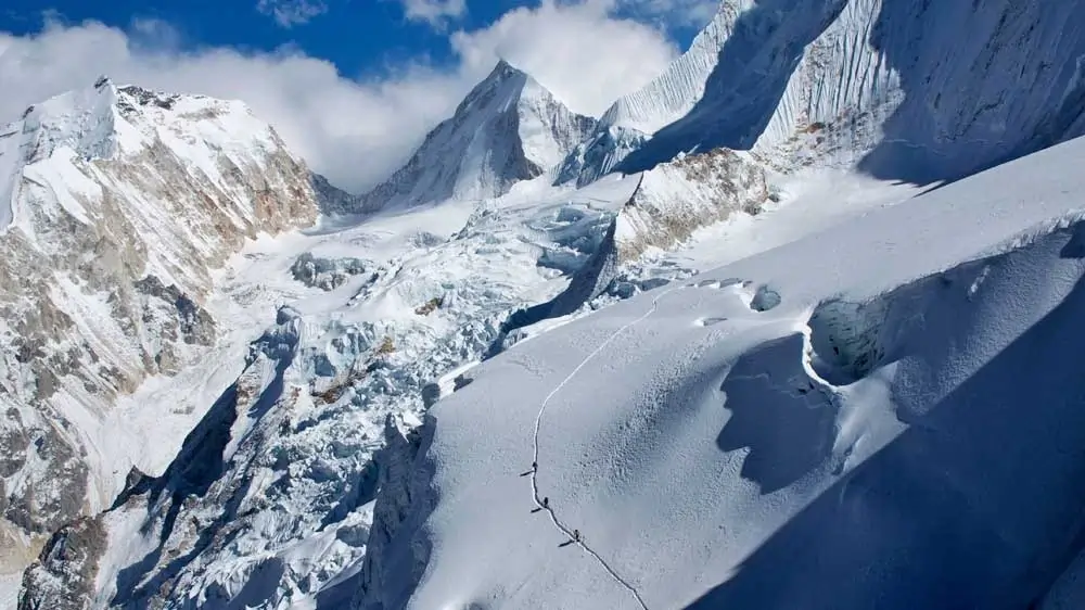 Breathtaking view of the Himalayas